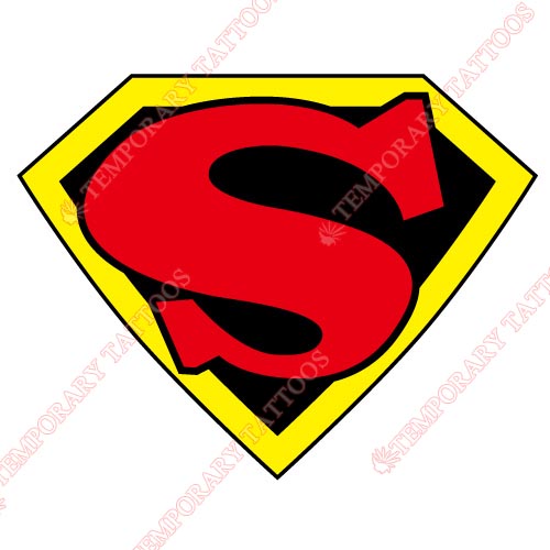 Superman Customize Temporary Tattoos Stickers NO.284